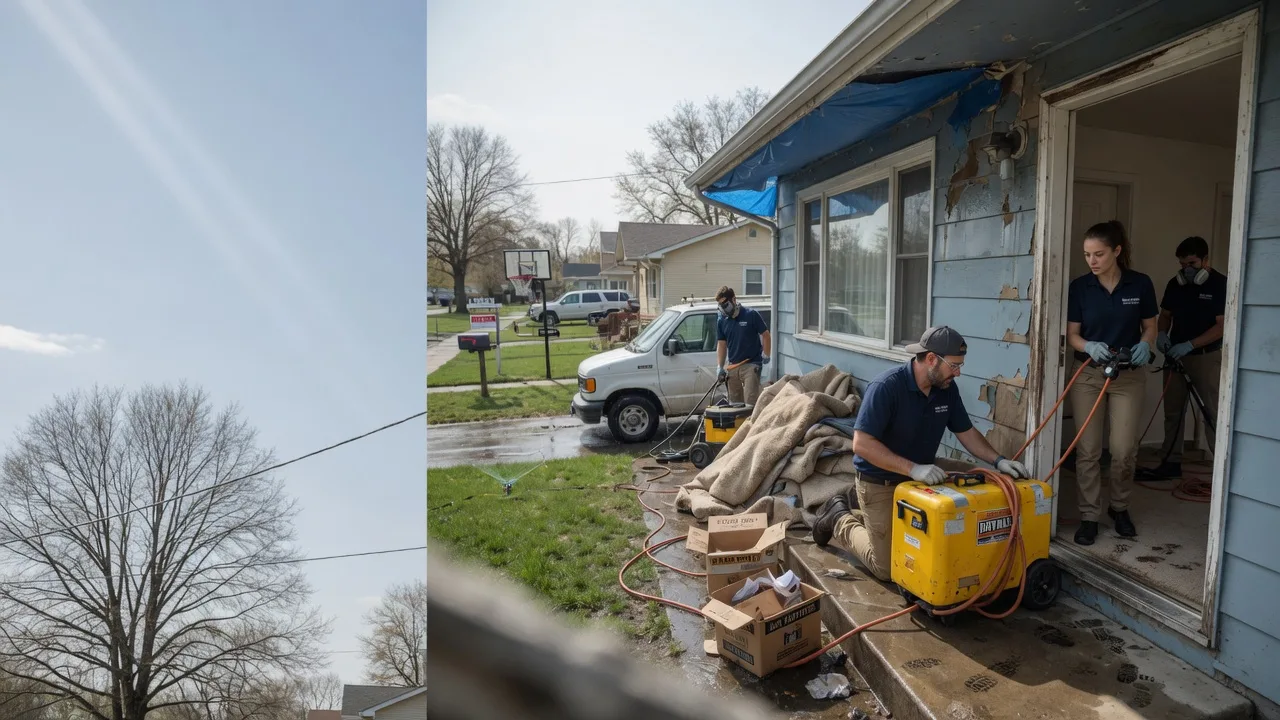 Basement Flood Cleanup in Patoka, IN near me